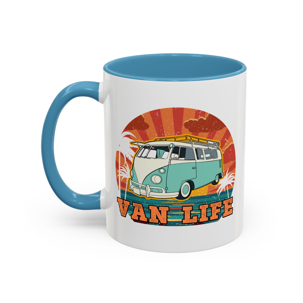 Van Life Coffee Mug — Retro VW Camper Accent Mug (11/15oz)
