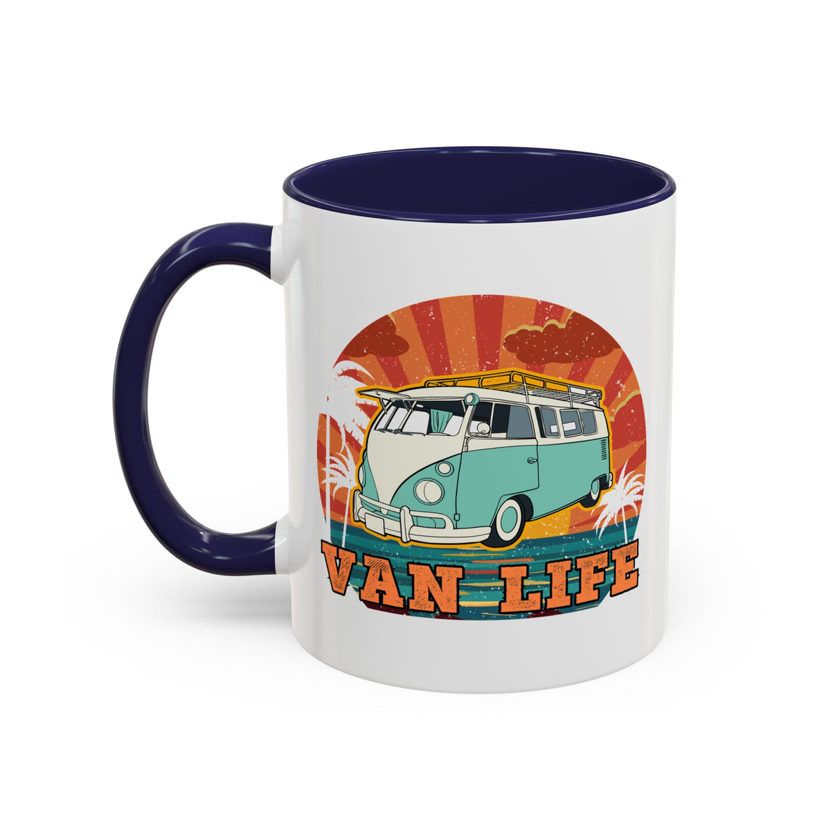 Van Life Coffee Mug — Retro VW Camper Accent Mug (11/15oz)
