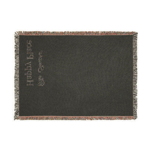 Personalised Woven Blanket Cozy Home Throw